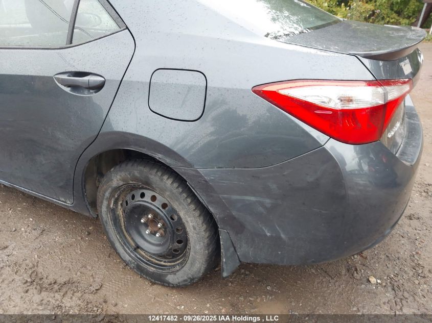 2015 Toyota Corolla L/Le/Le Pls/Prm/S/S Pls VIN: 2T1BURHE2FC312238 Lot: 12417482