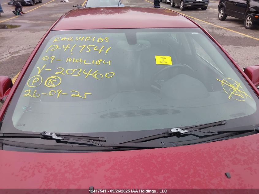 2009 Chevrolet Malibu 2Lt VIN: 1G1ZJ57B19F203460 Lot: 12417541