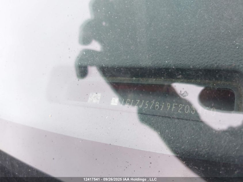 2009 Chevrolet Malibu 2Lt VIN: 1G1ZJ57B19F203460 Lot: 12417541