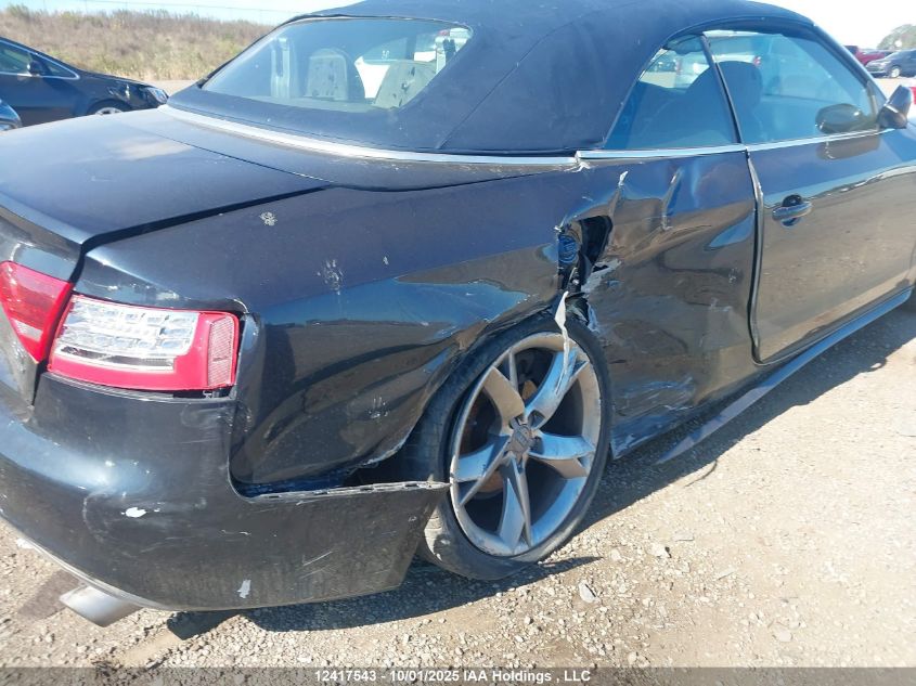 2012 Audi A5 Premium VIN: WAUMFBFHXCN000522 Lot: 12417543