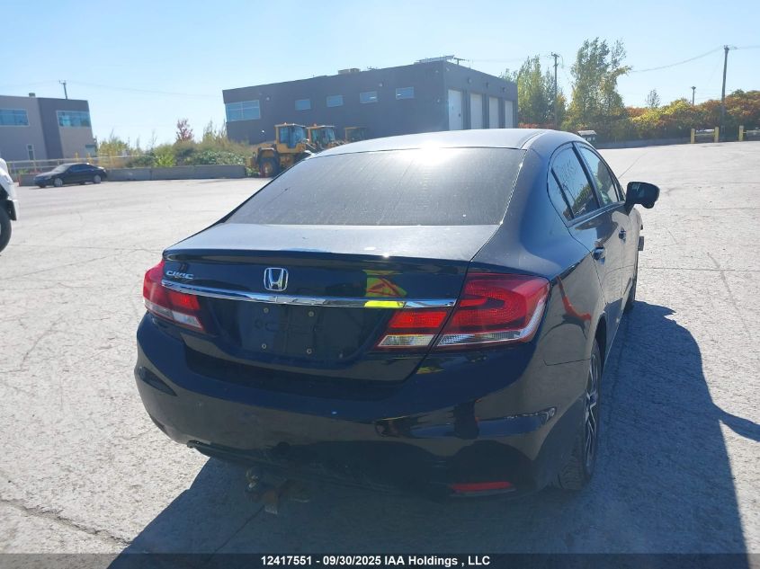 2014 Honda Civic VIN: 2HGFB2F58EH010914 Lot: 12417551