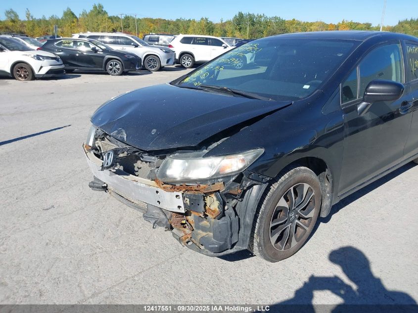 2014 Honda Civic VIN: 2HGFB2F58EH010914 Lot: 12417551