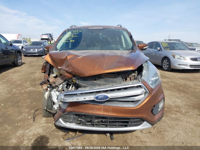 2017 Ford Escape Titanium VIN: 1FMCU9J9XHUD98109 Lot: 12417554