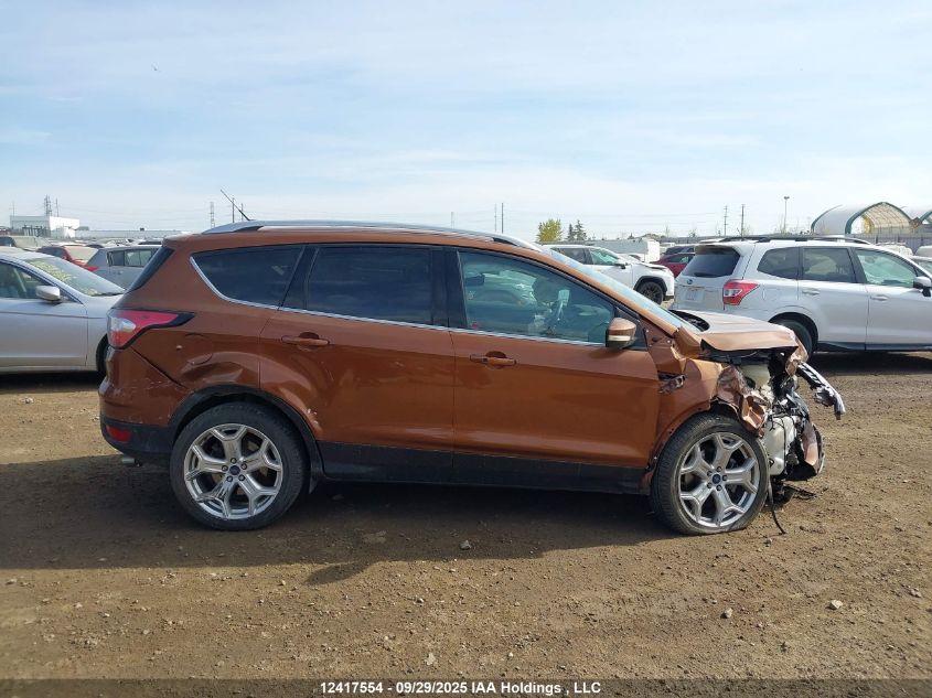 2017 Ford Escape Titanium VIN: 1FMCU9J9XHUD98109 Lot: 12417554