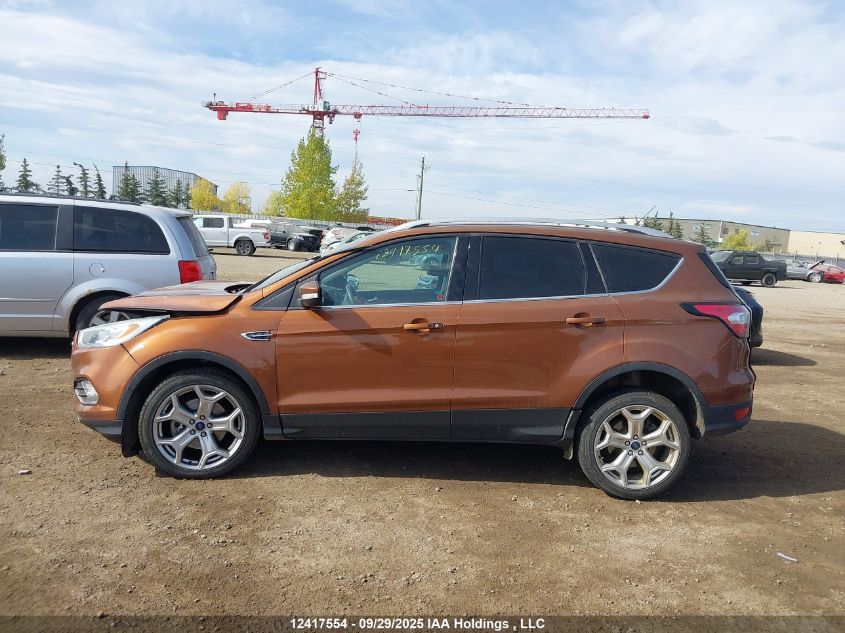 2017 Ford Escape Titanium VIN: 1FMCU9J9XHUD98109 Lot: 12417554