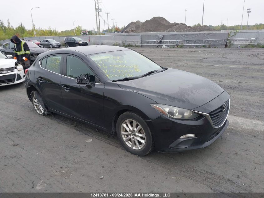 2016 Mazda Mazda3 Gs VIN: 3MZBM1L74GM245271 Lot: 12413781X