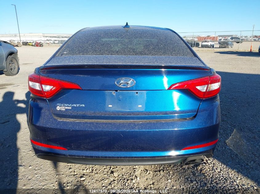 2016 Hyundai Sonata Gl VIN: 5NPE24AF6GH384759 Lot: 12417570
