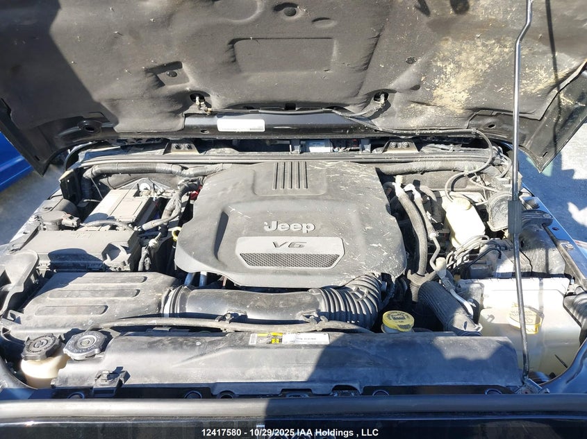 2015 JEEP WRANGLER SPORT UTILITY VEHICLE 3.6L V-6 DOHC, VVT, 285HP