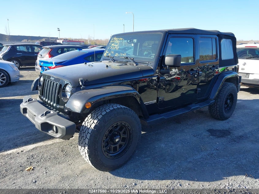 2015 JEEP WRANGLER SPORT UTILITY VEHICLE 3.6L V-6 DOHC, VVT, 285HP