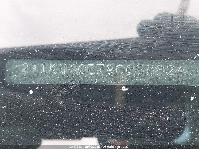 2009 Toyota Matrix Wagon VIN: 2T1KU40E79C055824 Lot: 12417628