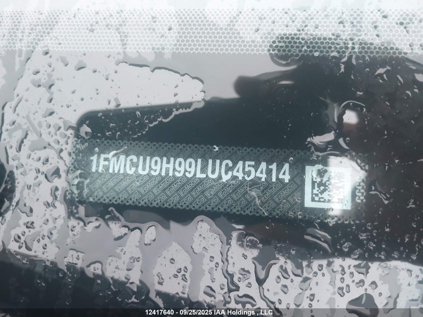 1FMCU9H99LUC45414 2020 FORD ESCAPE photo no. 18