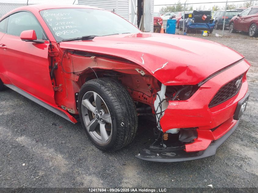 2017 Ford Mustang V6 VIN: 1FA6P8AM7H5299206 Lot: 12417694