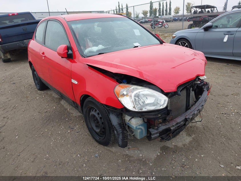2007 Hyundai Accent Gs/Sr VIN: KMHCN35C37U031177 Lot: 12417724