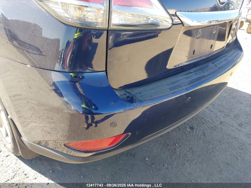 2015 Lexus Rx 350 Sportdesign VIN: 2T2BK1BA1FC262652 Lot: 12417743