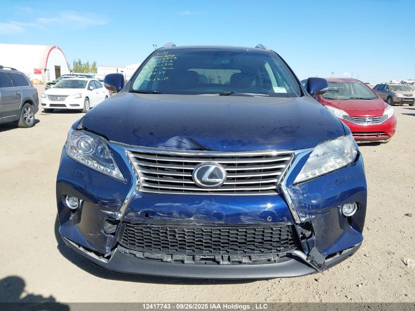 2015 Lexus Rx 350 Sportdesign VIN: 2T2BK1BA1FC262652 Lot: 12417743
