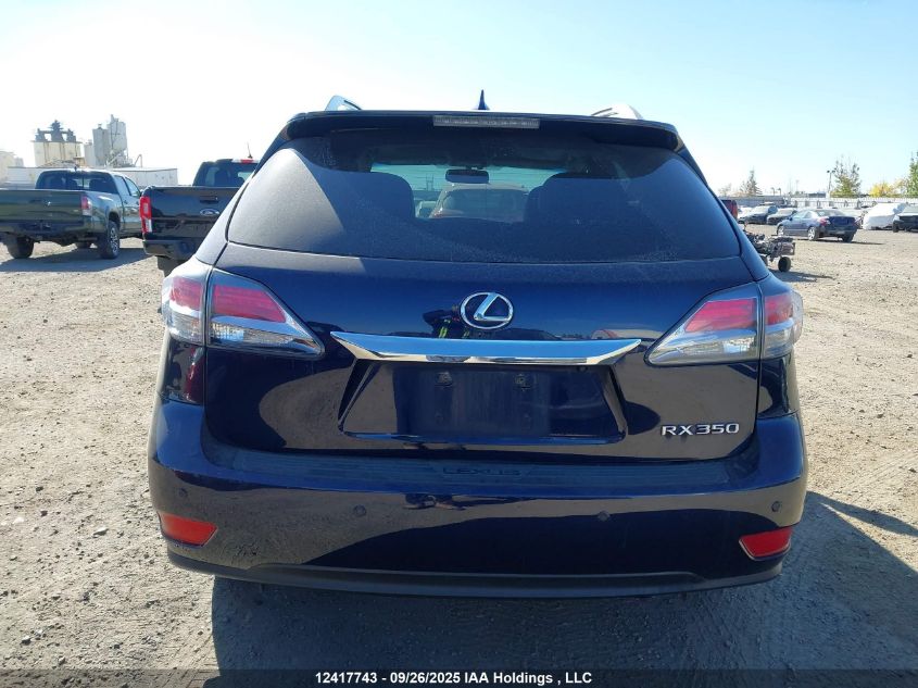 2015 Lexus Rx 350 Sportdesign VIN: 2T2BK1BA1FC262652 Lot: 12417743