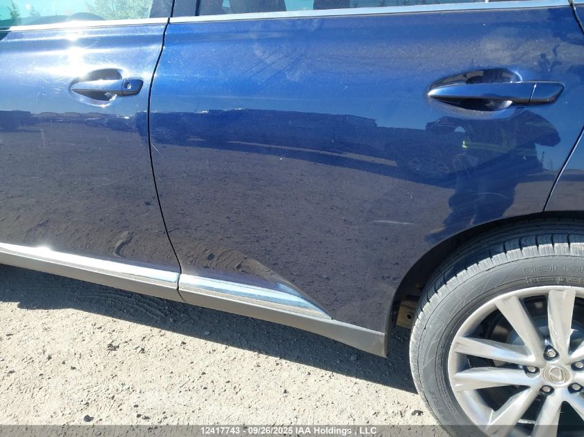 2015 Lexus Rx 350 Sportdesign VIN: 2T2BK1BA1FC262652 Lot: 12417743