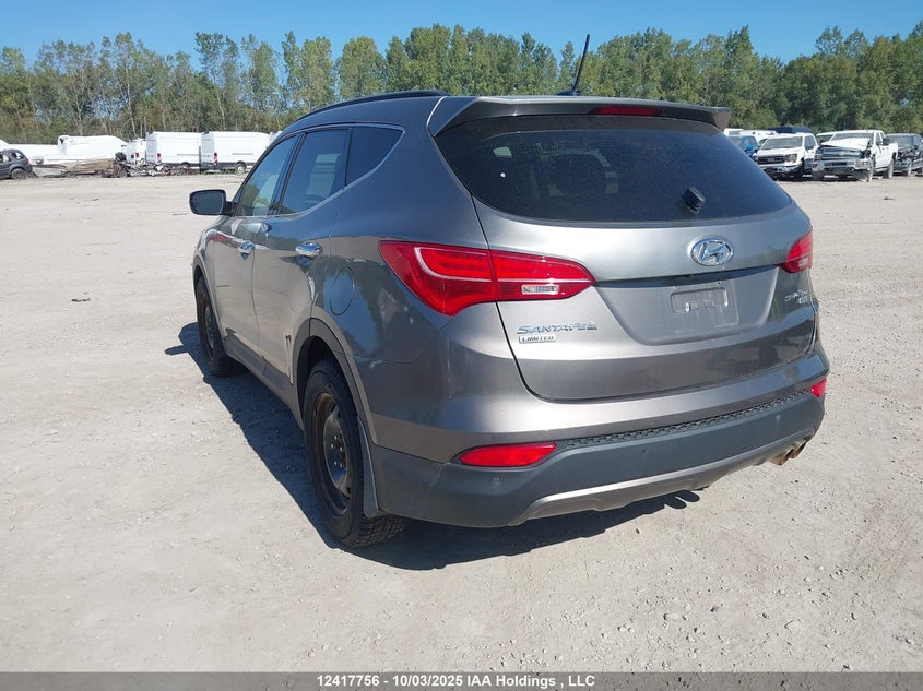 5XYZUDLA2EG224332 2014 HYUNDAI SANTA FE photo no. 3