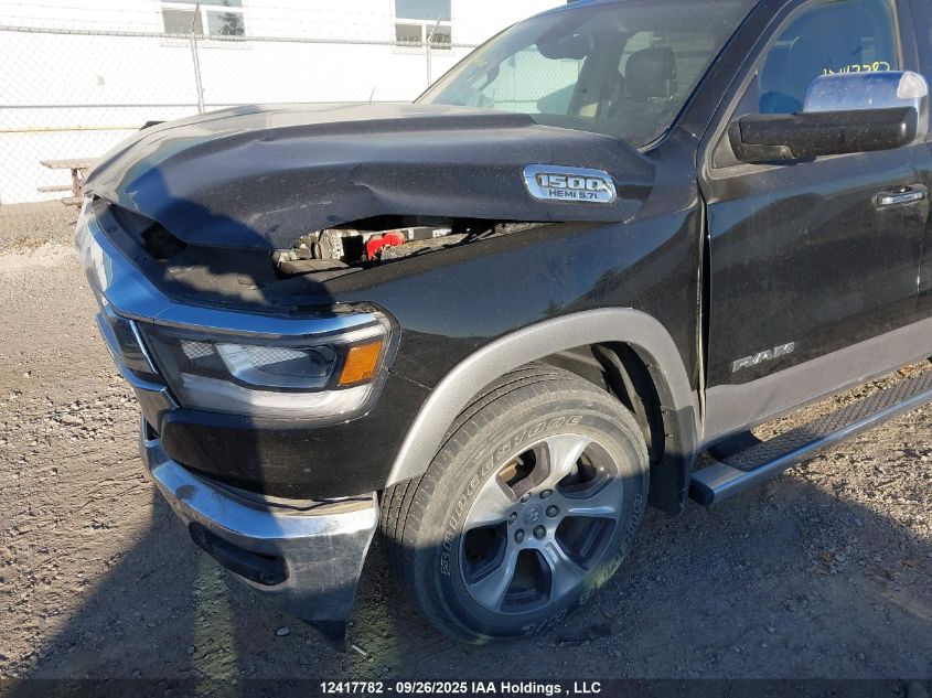 2019 Ram 1500 Laramie VIN: 1C6SRFJT5KN704508 Lot: 12417782