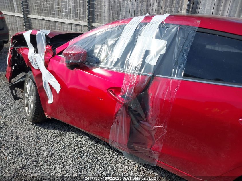 2014 Mazda 3 Grand Touring VIN: JM1BM1W32E1136233 Lot: 12417793