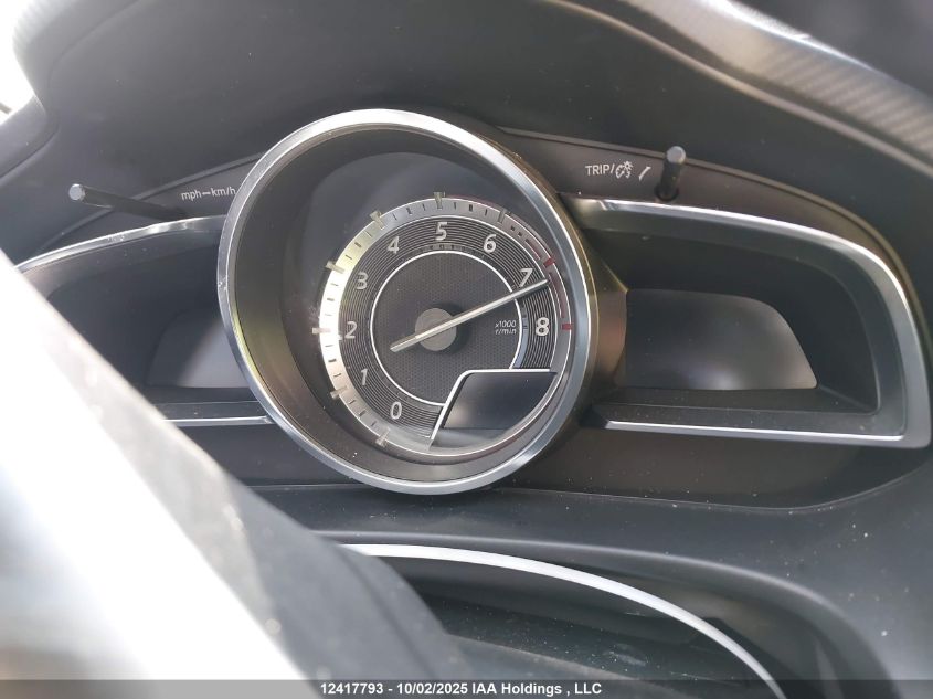 2014 Mazda 3 Grand Touring VIN: JM1BM1W32E1136233 Lot: 12417793