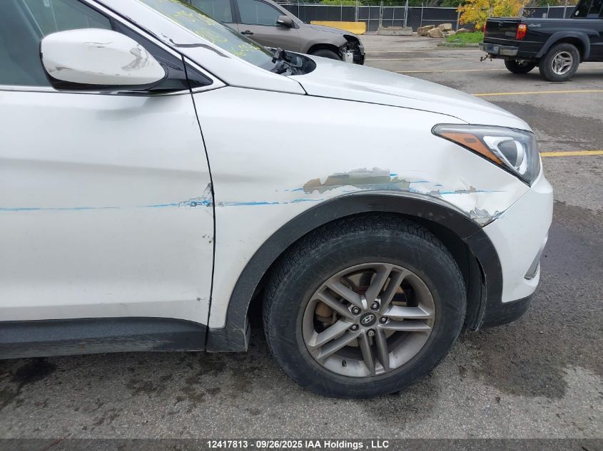 2018 Hyundai Santa Fe VIN: 5NMZT3LB6JH093699 Lot: 12417813