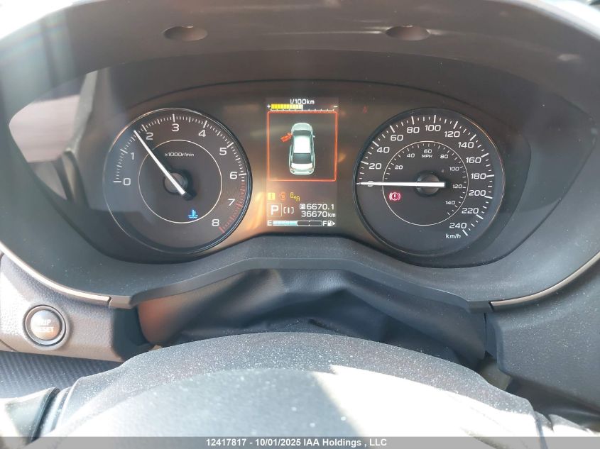 2020 Subaru Impreza VIN: 4S3GTAG61L3708038 Lot: 12417817