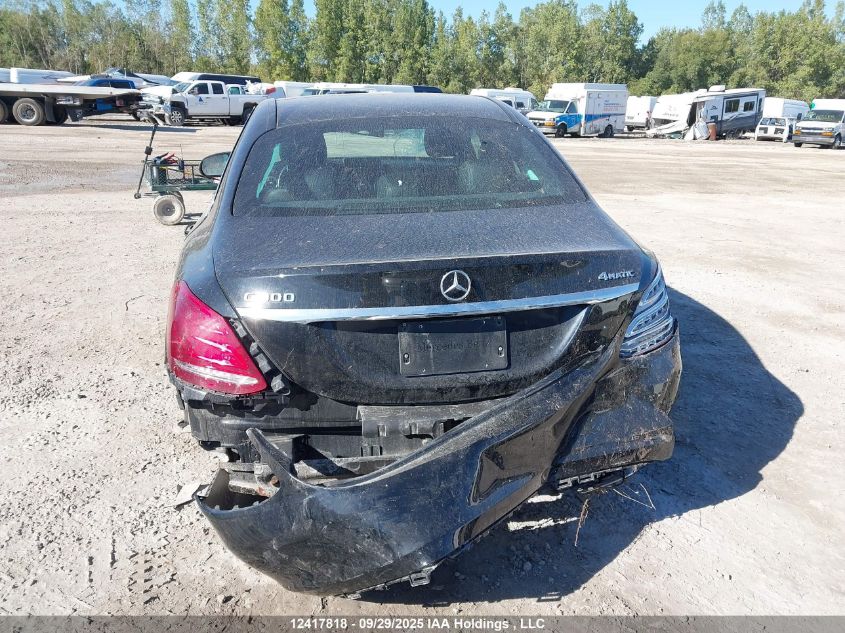 2018 Mercedes-Benz C 300 4Matic VIN: 55SWF4KB1JU267048 Lot: 12417818