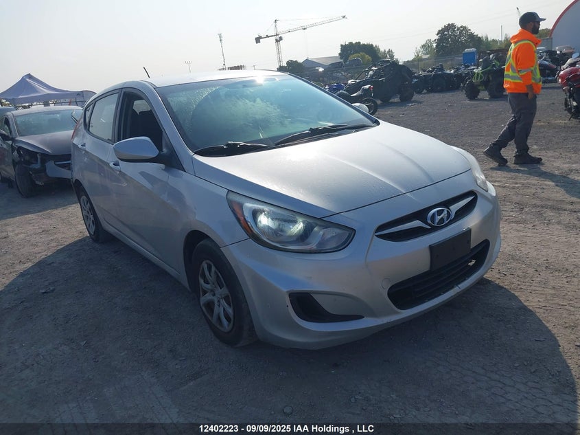2012 Hyundai Accent Gl VIN: KMHCT5AE0CU035366 Lot: 12402223X