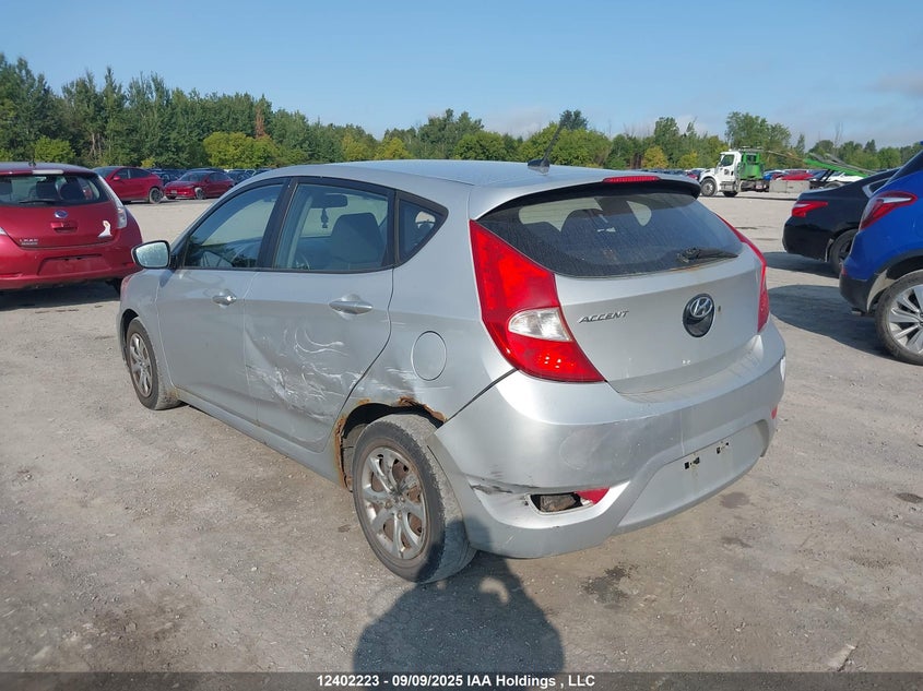2012 Hyundai Accent Gl VIN: KMHCT5AE0CU035366 Lot: 12402223X