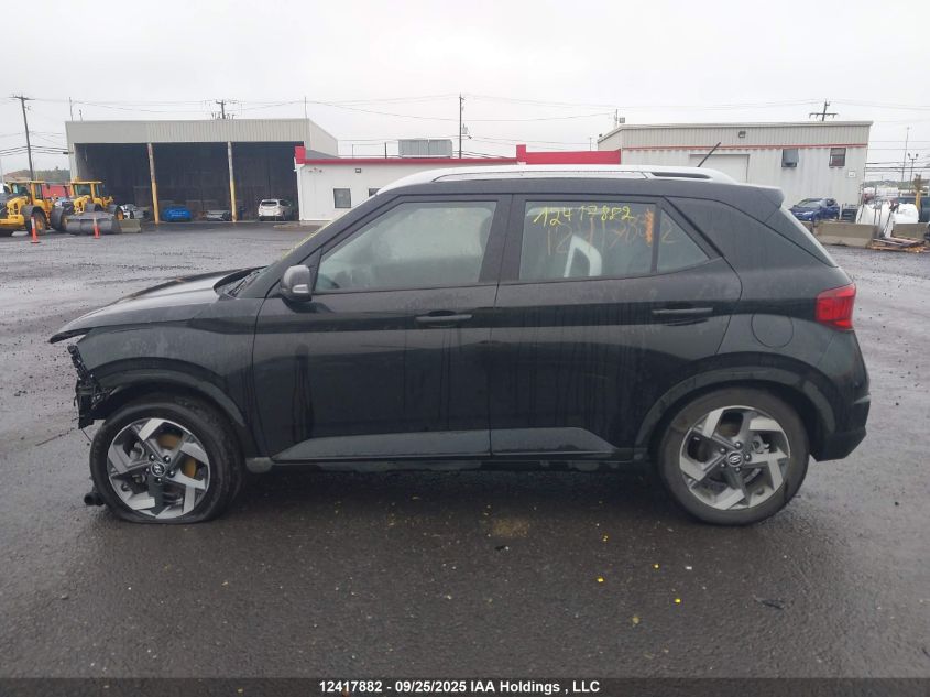 2025 Hyundai Venue Ultimate W/Black Interior (Ivt) VIN: KMHRC8A39SU359649 Lot: 12417882
