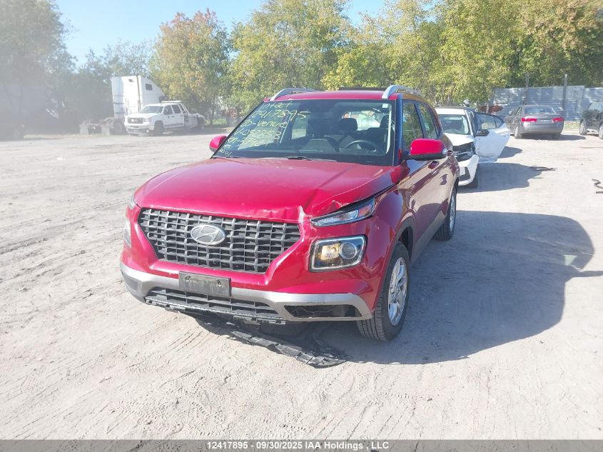 2020 Hyundai Venue VIN: KMHRC8A35LU052853 Lot: 12417895