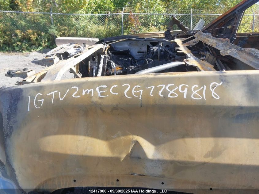 2016 GMC Sierra 1500 Sle VIN: 1GTV2MEC2GZ289818 Lot: 12417900