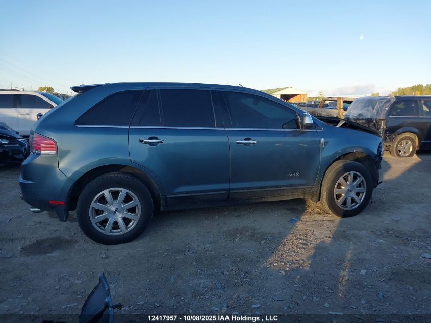 2010 Lincoln Mkx VIN: 2LMDJ8JC8ABJ09098 Lot: 12417957