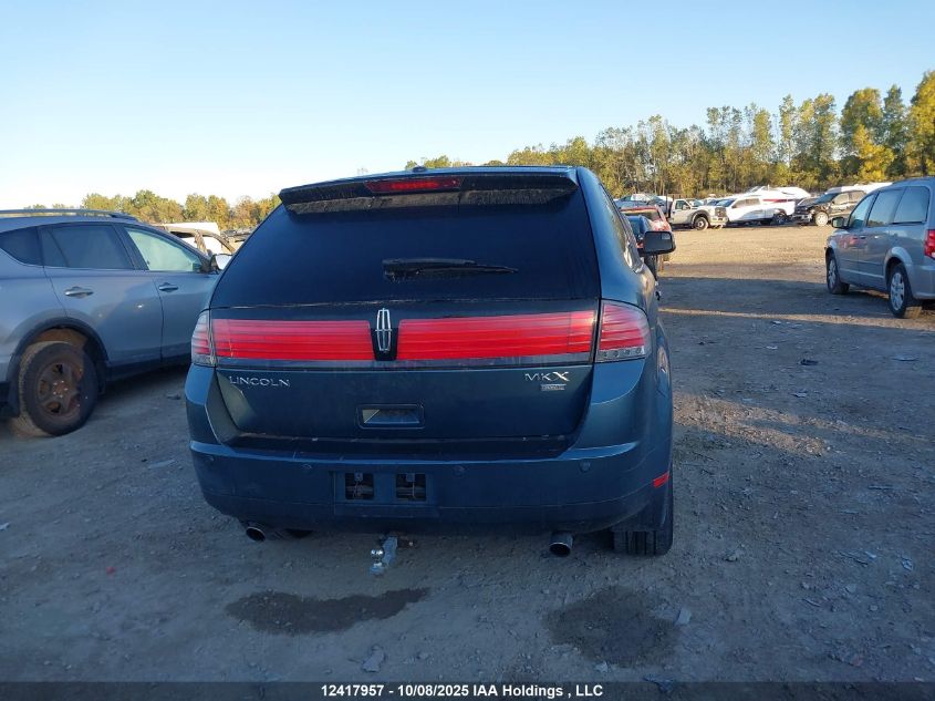 2010 Lincoln Mkx VIN: 2LMDJ8JC8ABJ09098 Lot: 12417957
