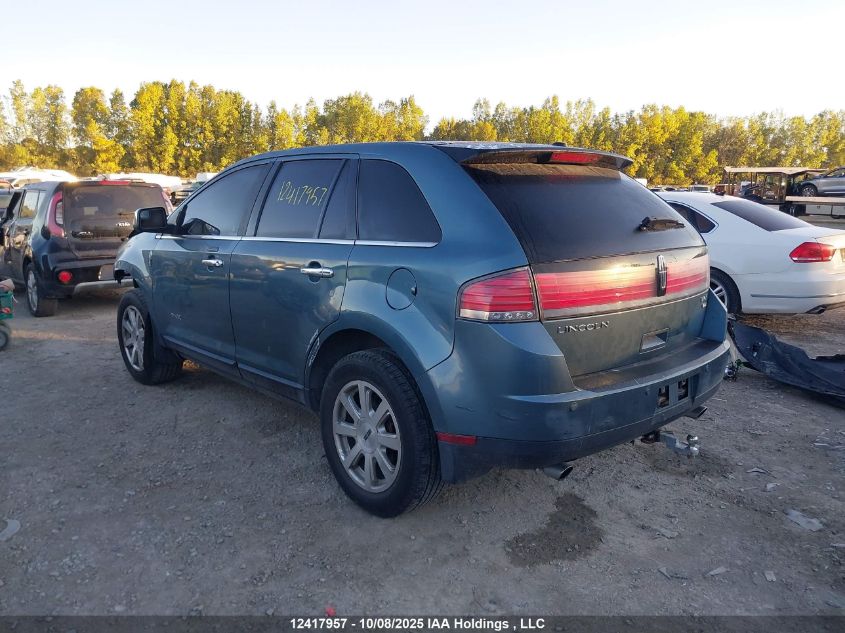 2010 Lincoln Mkx VIN: 2LMDJ8JC8ABJ09098 Lot: 12417957