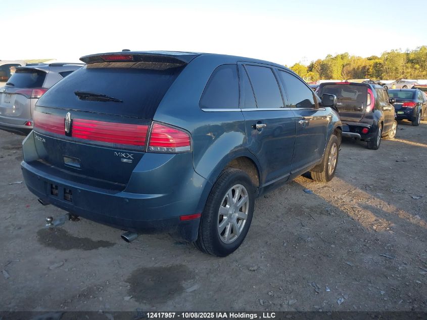 2010 Lincoln Mkx VIN: 2LMDJ8JC8ABJ09098 Lot: 12417957