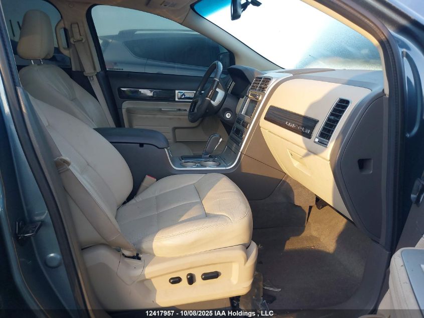 2010 Lincoln Mkx VIN: 2LMDJ8JC8ABJ09098 Lot: 12417957