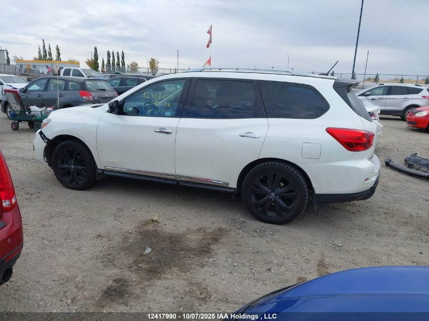 2017 Nissan Pathfinder Platinum/S/Sl/Sv VIN: 5N1DR2MM3HC663438 Lot: 12417990
