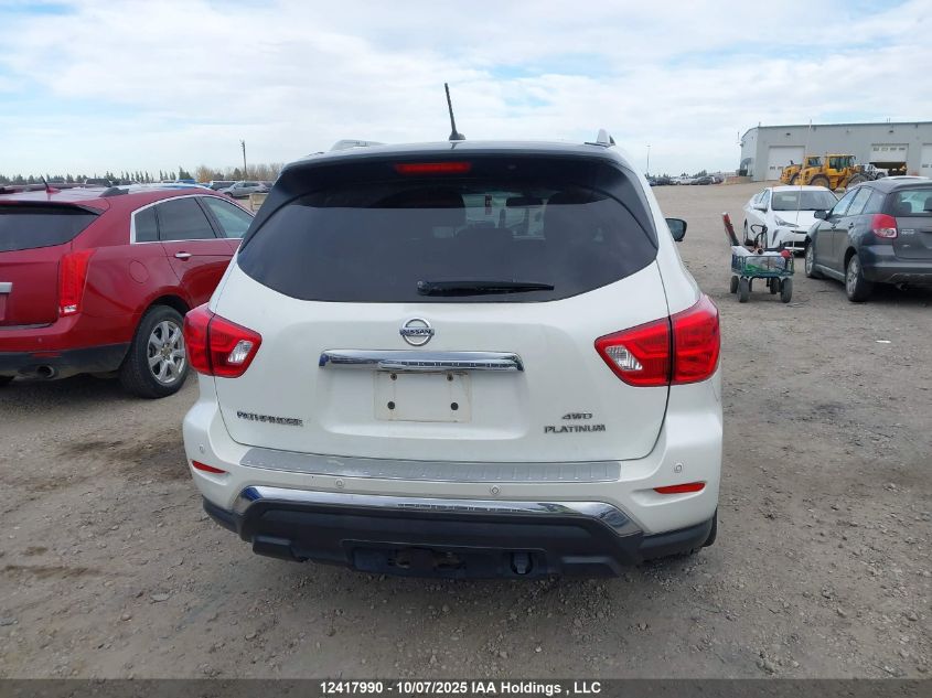 2017 Nissan Pathfinder Platinum/S/Sl/Sv VIN: 5N1DR2MM3HC663438 Lot: 12417990