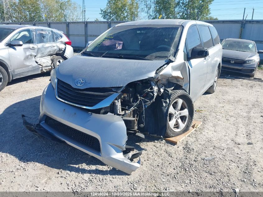 2012 Toyota Sienna VIN: 5TDKA3DC0CS015787 Lot: 12418024
