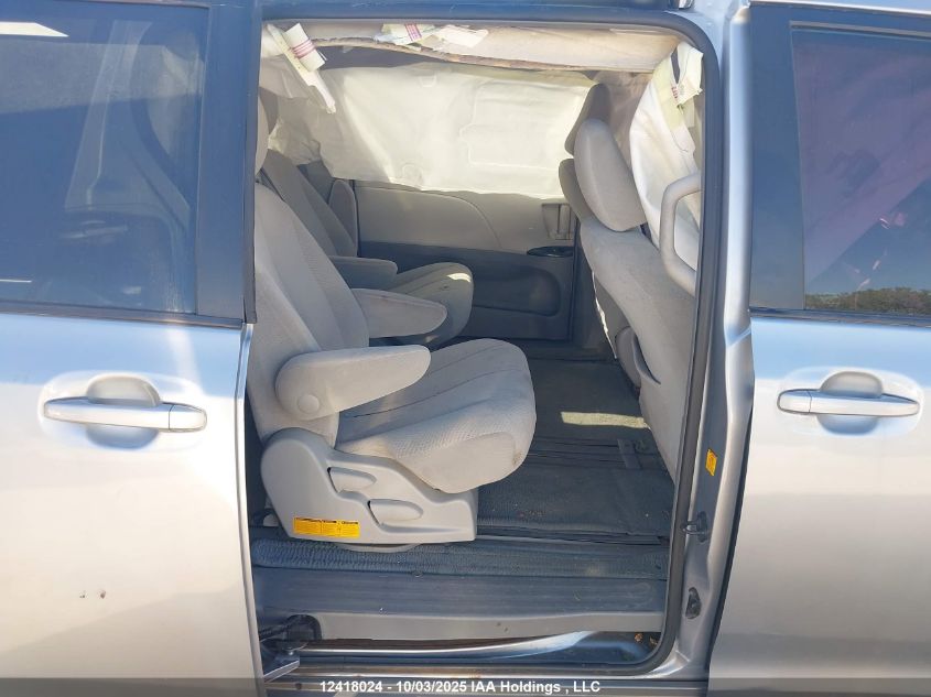 2012 Toyota Sienna VIN: 5TDKA3DC0CS015787 Lot: 12418024