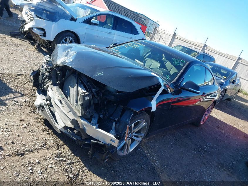 2014 BMW 428I xDrive VIN: WBA3N5C54EF716047 Lot: 12418027