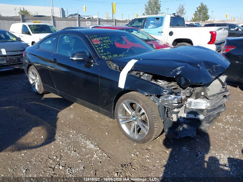 2014 BMW 428I xDrive VIN: WBA3N5C54EF716047 Lot: 12418027