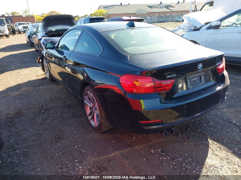 2014 BMW 428I xDrive VIN: WBA3N5C54EF716047 Lot: 12418027
