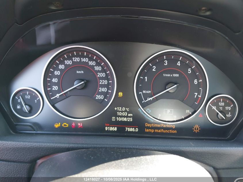 2014 BMW 428I xDrive VIN: WBA3N5C54EF716047 Lot: 12418027