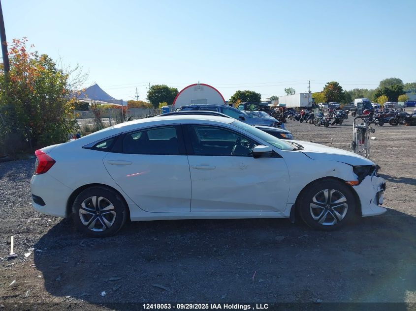 2017 Honda Civic Lx VIN: 2HGFC2F51HH005653 Lot: 12418053