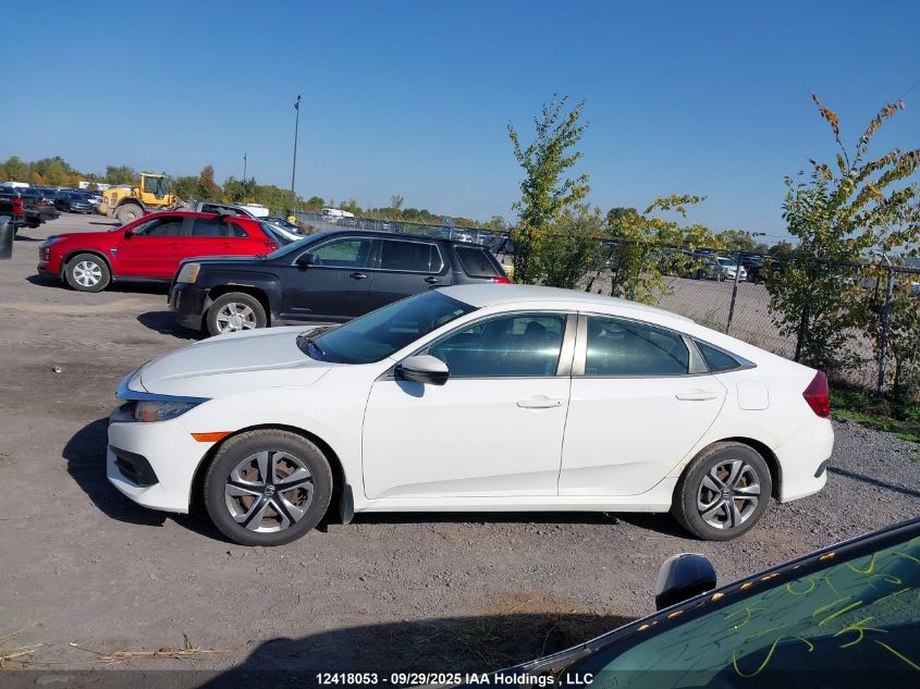 2017 Honda Civic Lx VIN: 2HGFC2F51HH005653 Lot: 12418053