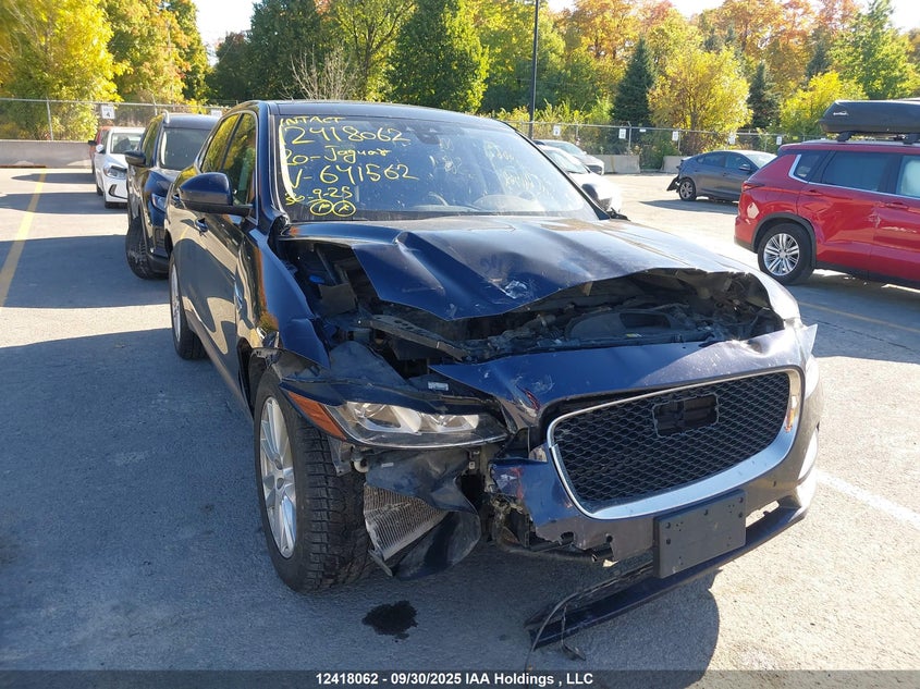 2020 Jaguar F-Pace VIN: SADCK2FX9LA641562 Lot: 12418062