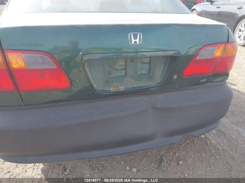 2000 Honda Civic Se VIN: 2HGEJ6610YH908236 Lot: 12418077